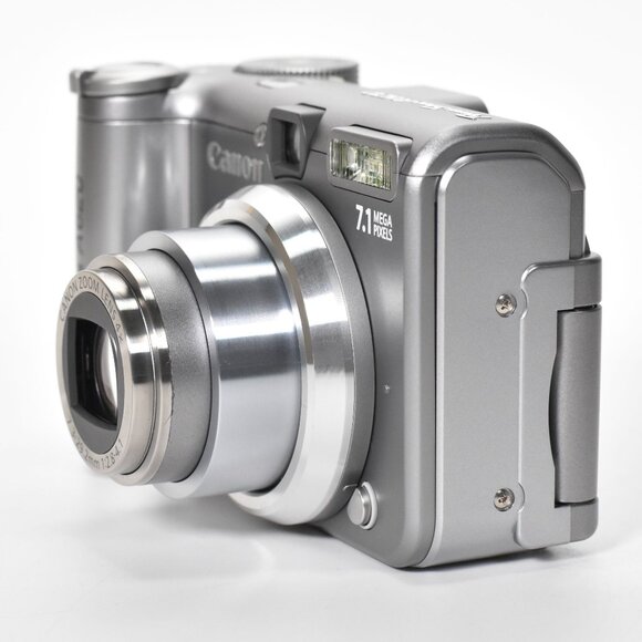 Canon Powershot A620 Digital Camera 7.1MP 4X Optical Zoom Video 2GB SD Card MINT - Picture 3 of 16